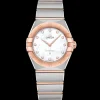 28 mm, steel ‑ Sedna™ gold on steel ‑ Sedna™ gold^OMEGA New
