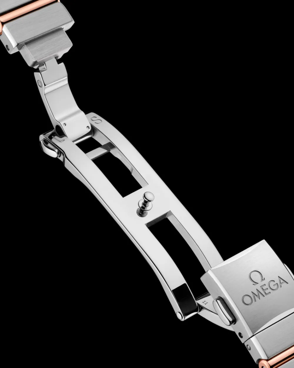 25 mm, steel ‑ Sedna™ gold on steel ‑ Sedna™ gold^OMEGA Online