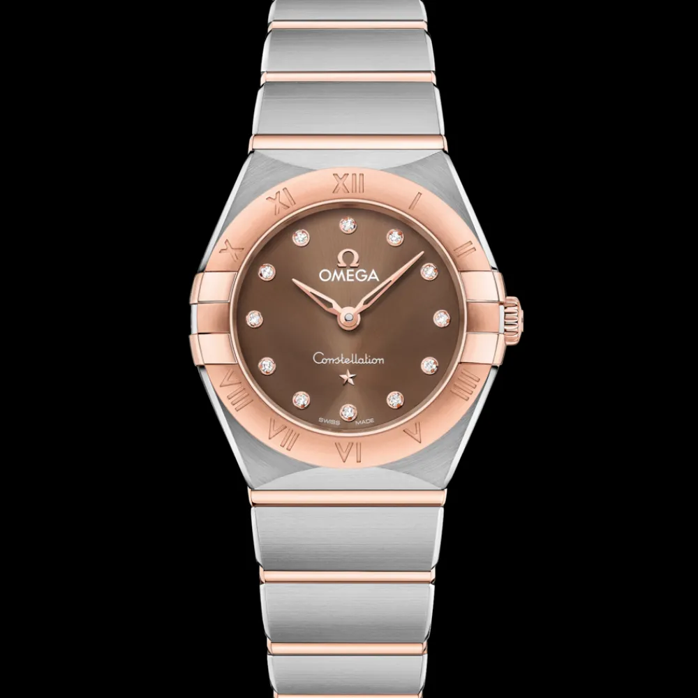 25 mm, steel ‑ Sedna™ gold on steel ‑ Sedna™ gold^OMEGA Discount