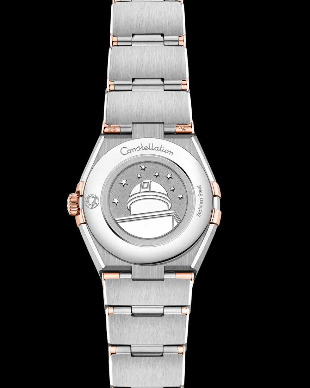 25 mm, steel ‑ Sedna™ gold on steel ‑ Sedna™ gold^OMEGA Discount