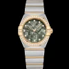 28 mm, steel ‑ yellow gold on steel ‑ yellow gold^OMEGA Outlet