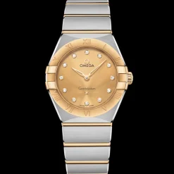 28 mm, steel ‑ yellow gold on steel ‑ yellow gold^OMEGA New