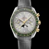 44.25 mm, steel ‑ yellow gold on leather strap^OMEGA Best