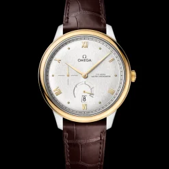 41 mm, steel ‑ yellow gold on leather strap^OMEGA Clearance