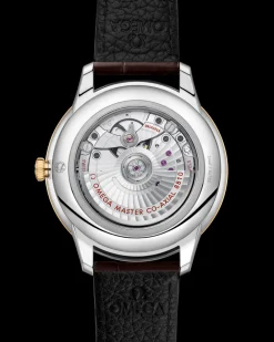 41 mm, steel ‑ yellow gold on leather strap^OMEGA Clearance
