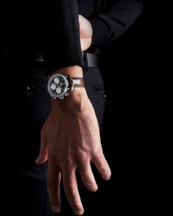 38 mm, steel on alligator^OMEGA New