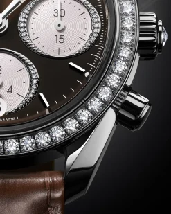 38 mm, steel on alligator^OMEGA New