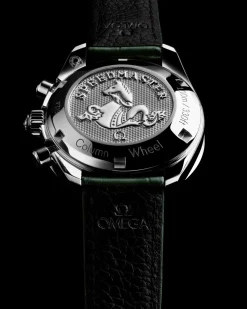 38 mm, steel on alligator^OMEGA Hot