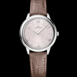 30 mm, steel on leather strap^OMEGA Clearance