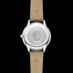 30 mm, steel on leather strap^OMEGA Clearance
