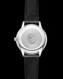 30 mm, steel on leather strap^OMEGA New