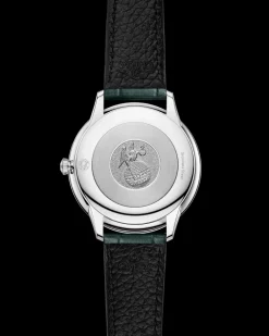 30 mm, steel on leather strap^OMEGA New
