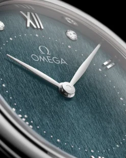 30 mm, steel on leather strap^OMEGA New