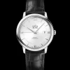39.5 mm, steel on leather strap^OMEGA Discount