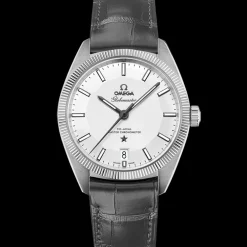 39 mm, steel on leather strap^OMEGA Best