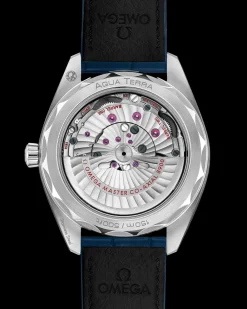 41 mm, steel on leather strap^OMEGA Hot