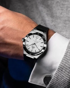 41 mm, steel on leather strap^OMEGA Clearance