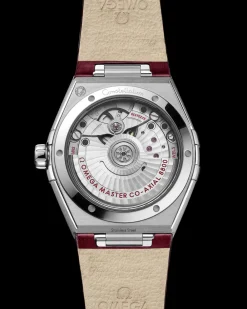 36 mm, steel on leather strap^OMEGA New