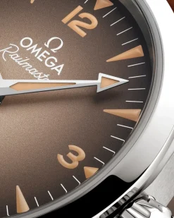 38 mm, steel on leather strap^OMEGA Online