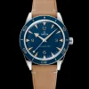 41 mm, steel on leather strap^OMEGA Best