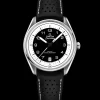 39.5 mm, steel on leather strap^OMEGA Clearance