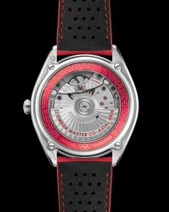 39.5 mm, steel on leather strap^OMEGA Online