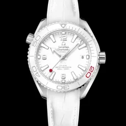 39.5 mm, steel on leather strap^OMEGA Discount