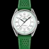 39.5 mm, steel on leather strap^OMEGA Best