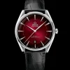 39.5 mm, steel on leather strap^OMEGA Discount