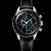 39.7 mm, steel on leather strap^OMEGA New