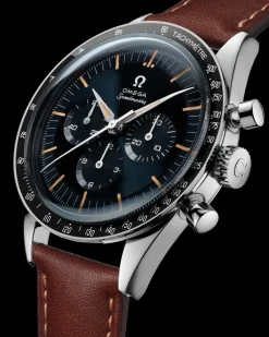 39.7 mm, steel on leather strap^OMEGA Best