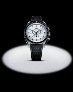 42 mm, steel on leather strap^OMEGA Sale