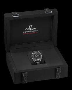 42 mm, steel on leather strap^OMEGA Clearance