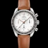 38 mm, steel on leather strap^OMEGA Hot