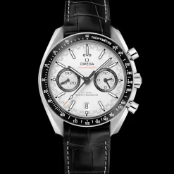 44.25 mm, steel on leather strap^OMEGA Discount