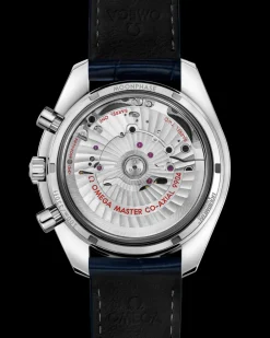 44.25 mm, steel on leather strap^OMEGA Online
