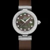 34 mm, steel on leather strap^OMEGA Online