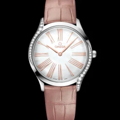 36 mm, steel on leather strap^OMEGA Sale