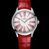 36 mm, steel on leather strap^OMEGA Outlet