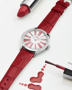36 mm, steel on leather strap^OMEGA Outlet