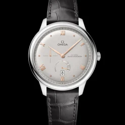 41 mm, steel on leather strap^OMEGA Discount