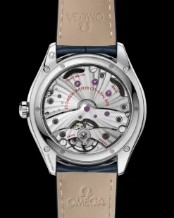 40 mm, steel on leather strap^OMEGA Discount