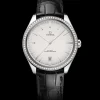 40 mm, steel on leather strap^OMEGA Fashion