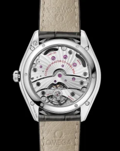 40 mm, steel on leather strap^OMEGA Hot
