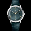 41 mm, steel on leather strap^OMEGA Clearance