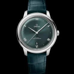40 mm, steel on leather strap^OMEGA Sale