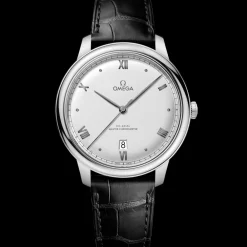 40 mm, steel on leather strap^OMEGA Best