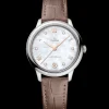 34 mm, steel on leather strap^OMEGA Hot