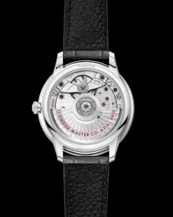34 mm, steel on leather strap^OMEGA Outlet