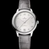 34 mm, steel on leather strap^OMEGA New